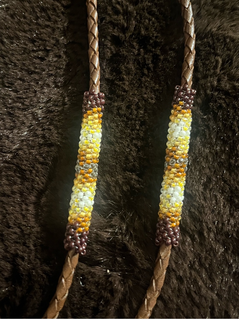 Native American Kingsman turquoise bolo tie - Picture 4 of 7